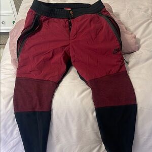 Nike Men's Red and Black Pants